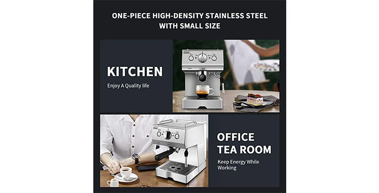 Barsetto Espresso Machine 15 Bar | Barsetto Coffee Maker Machine